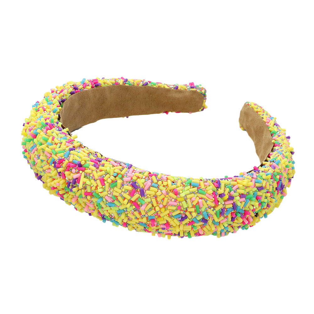 iLLASPARKZ Sprinkle Beaded Headband