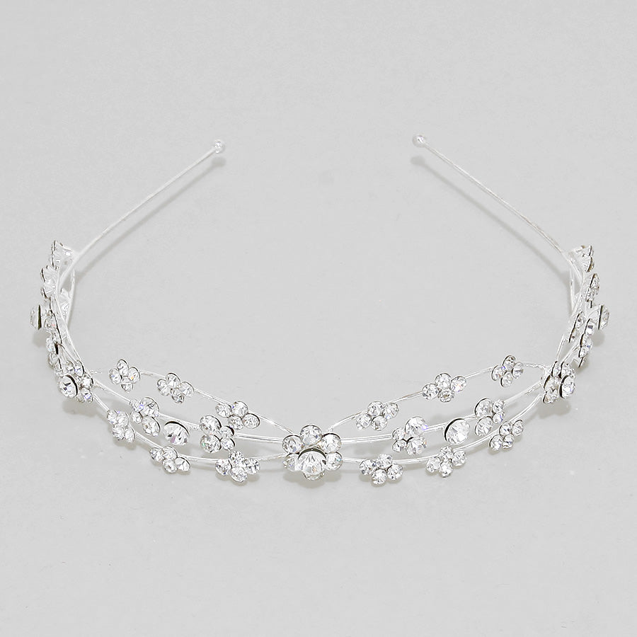 iLLASPARKZ Crystal Flower Headband