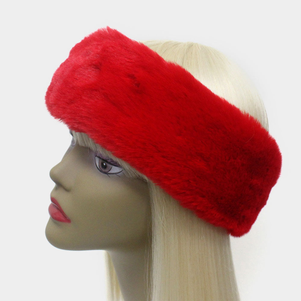 iLLASPARKZ Faux Fur Earmuff Headband