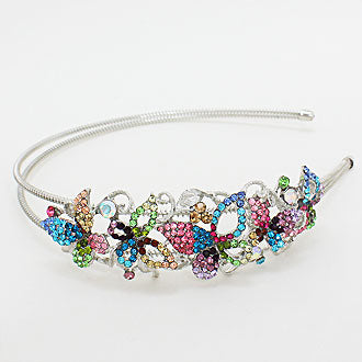 iLLASPARKZ Pave Butterfly Metal Headband