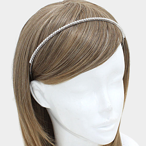 iLLASPARKZ 1-Row rhinestone headband