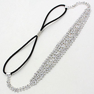 iLLASPARKZ Jagged Rhinestone Dots Headband