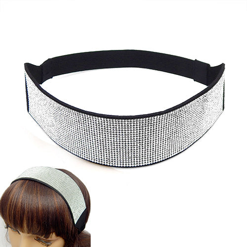 iLLASPARKZ Crystal Rhinestone Pave Stretch Headband