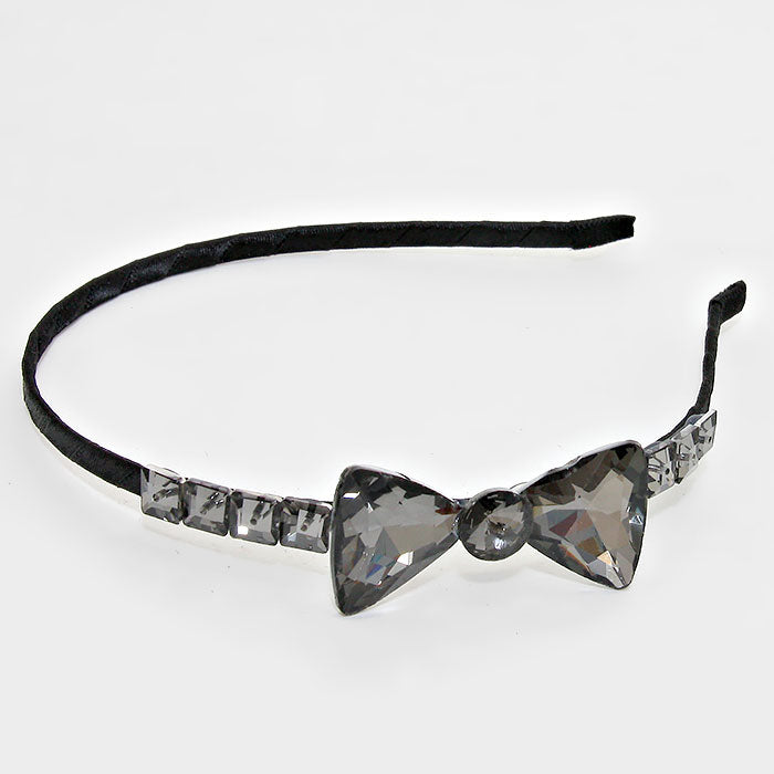 iLLASPARKZ Crystal Bow Headband