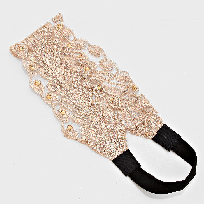 iLLASPARKZ Lace Stretch Headband