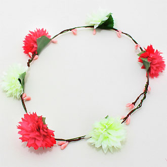 iLLASPARKZ Bouquet Wreath Flexi-Wire Headband