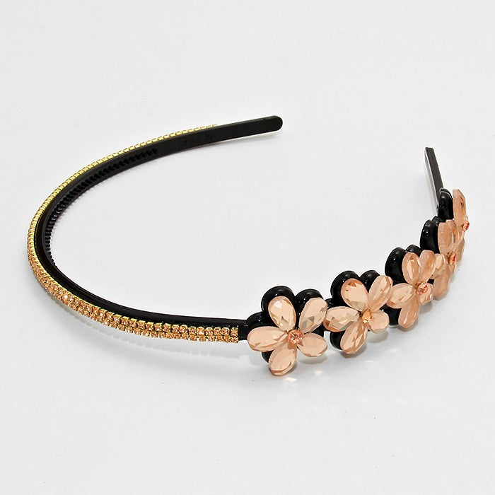 iLLASPARKZ Circle Crystal Accented Headband