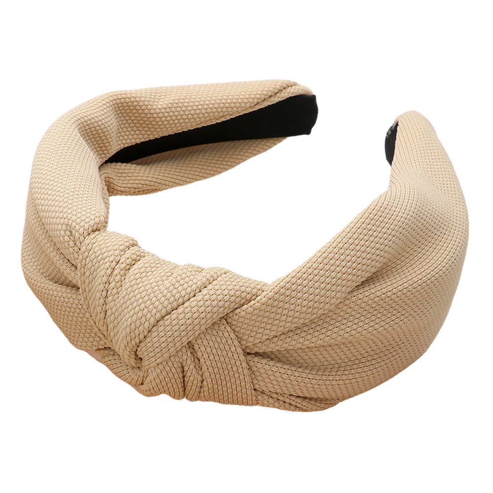 iLLASPARKZ Plain Knot Pointed Headband