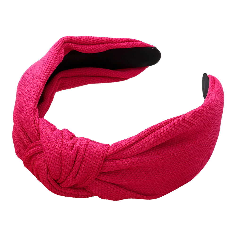 iLLASPARKZ Plain Knot Pointed Headband