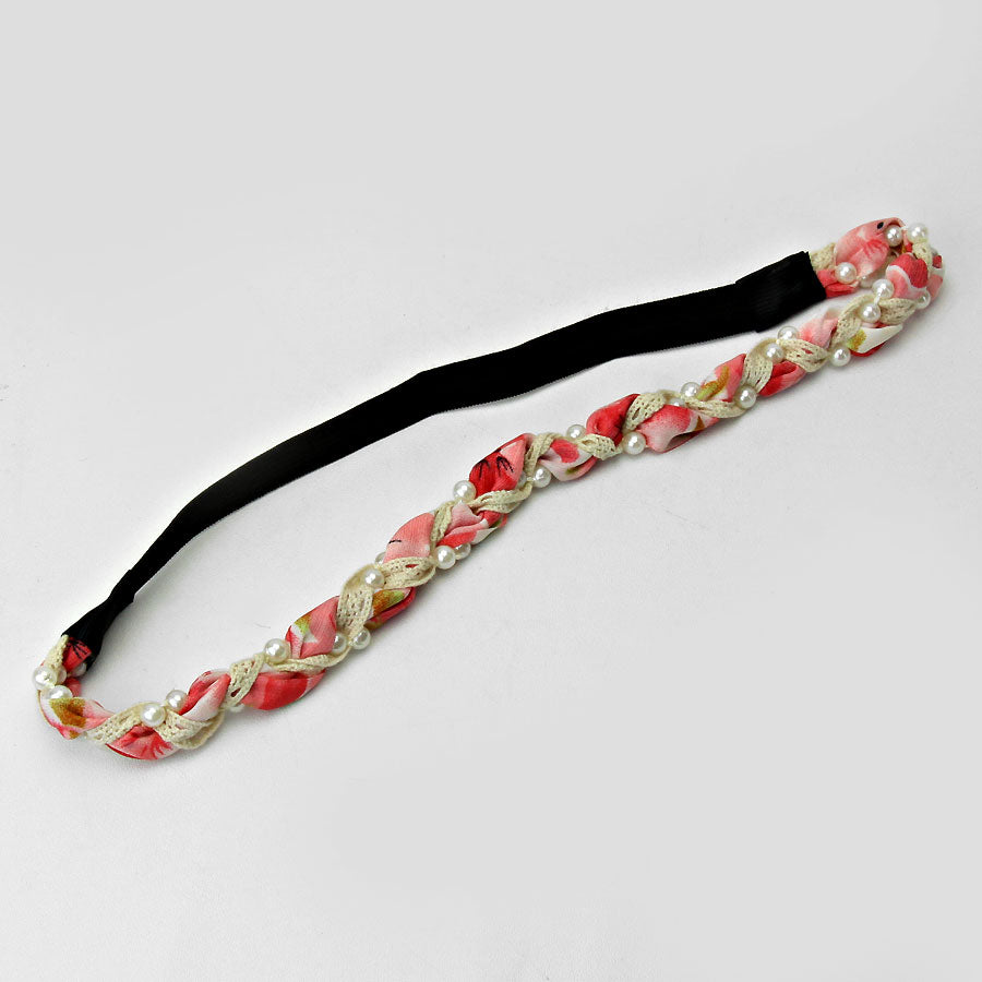 iLLASPARKZ Floral Embellished Stretch Headband