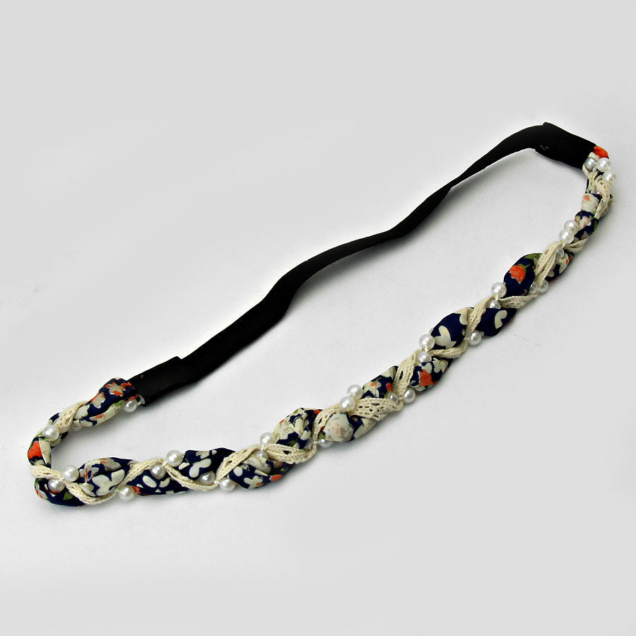 iLLASPARKZ Floral Embellished Stretch Headband