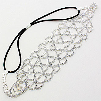 iLLASPARKZ Pave Scale Stretch Headband