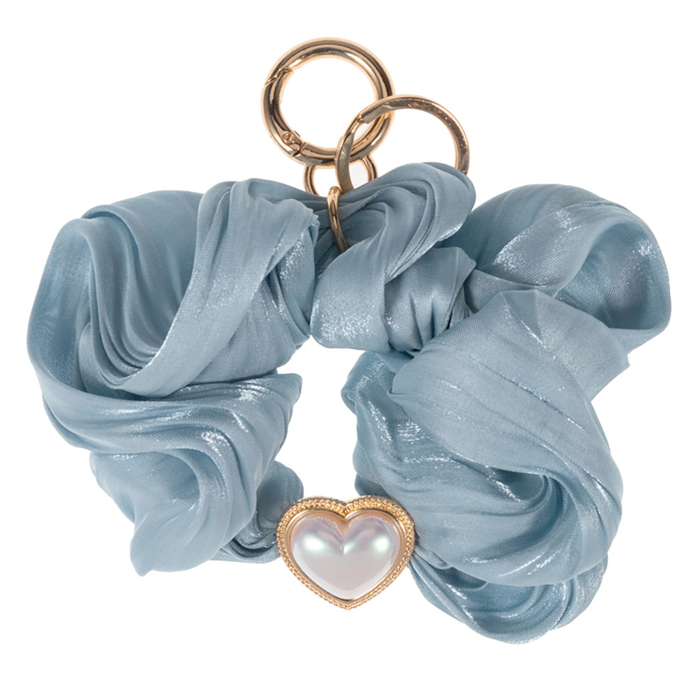 iLLASPARKZ Heart Pearl Pointed Stretch Keychain / Bracelet / Scrunchie