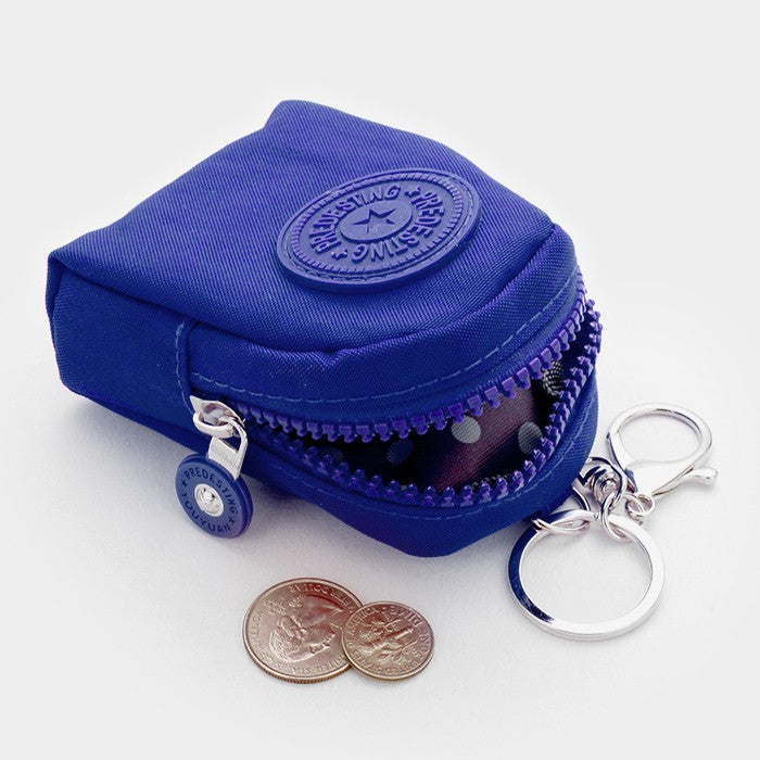 iLLASPARKZ Mini backpack coin purse keychain