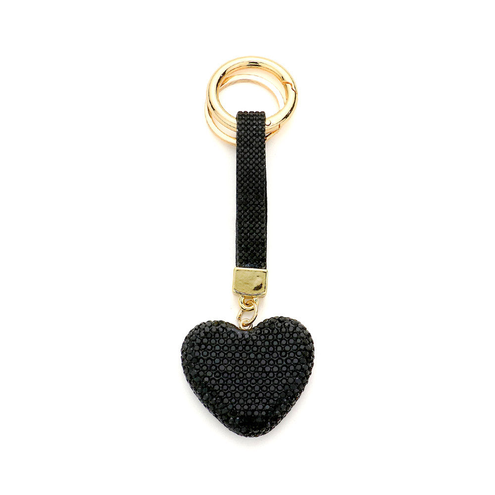 iLLASPARKZ Bling Heart Keychain