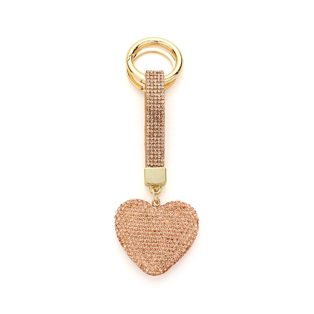 iLLASPARKZ Bling Heart Keychain