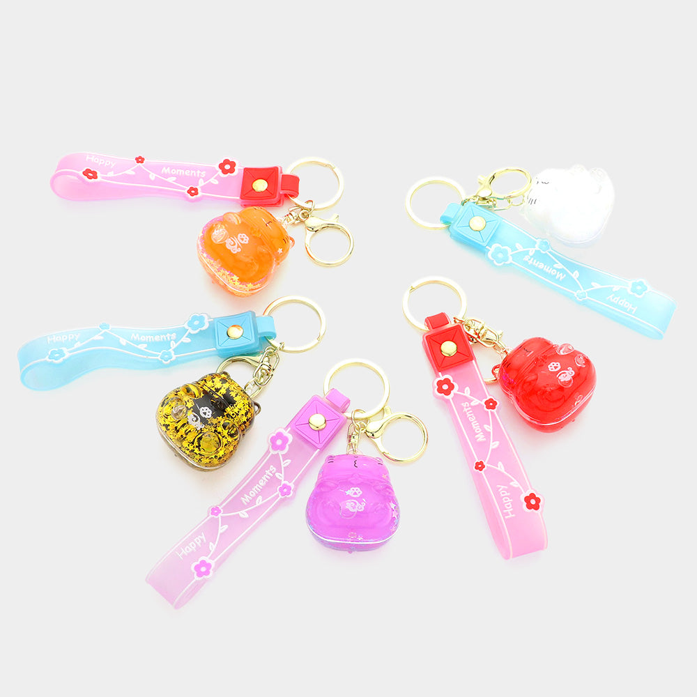 iLLASPARKZ Cute Cat Strap Keychain