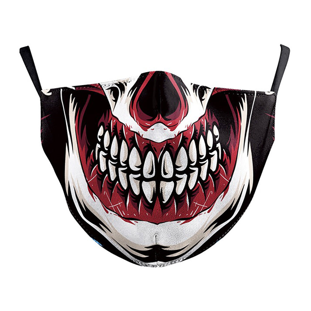 iLLASPARKZ Joker Print Cotton Fashion Mask