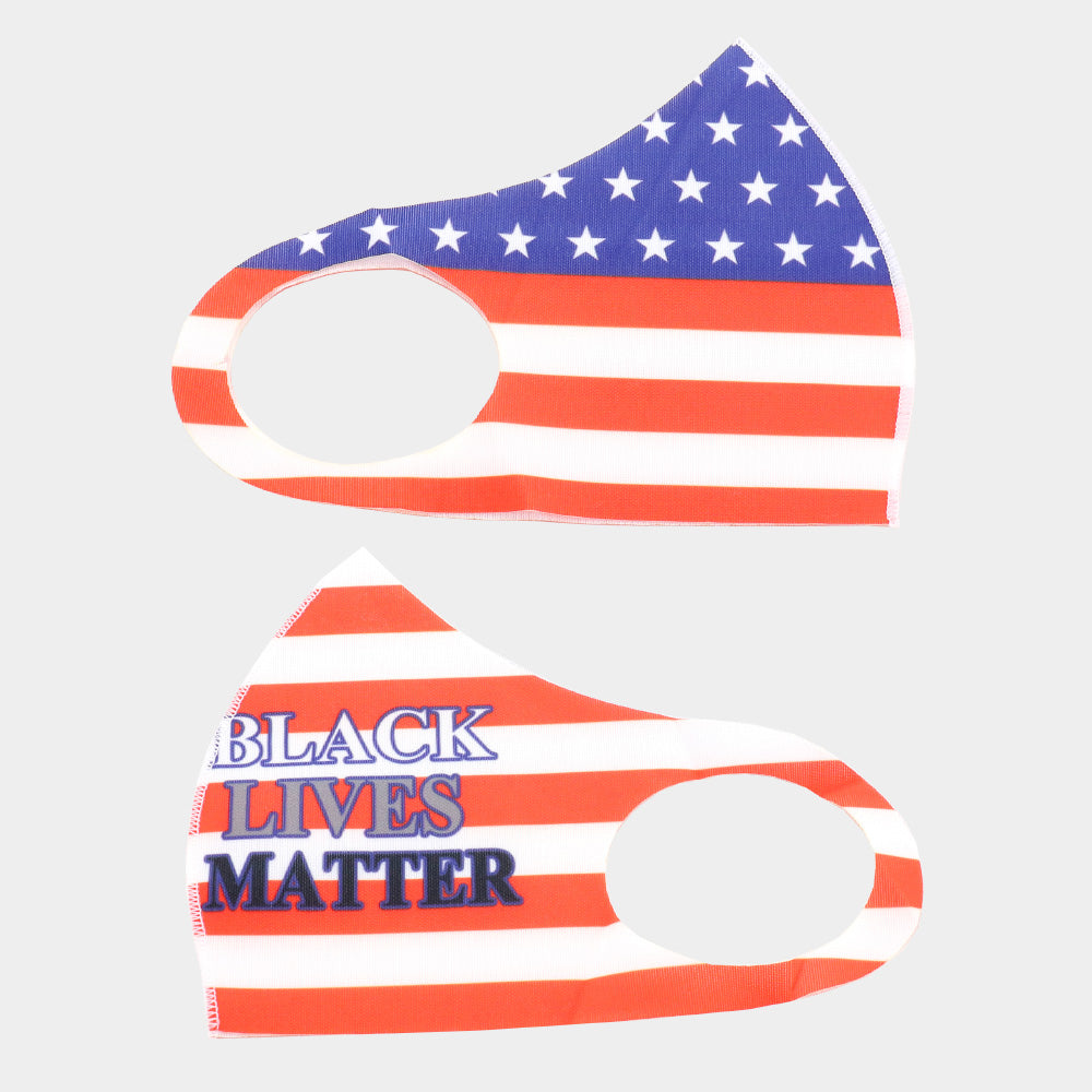 iLLASPARKZ Black Lives Matter USA American Fashion Mask