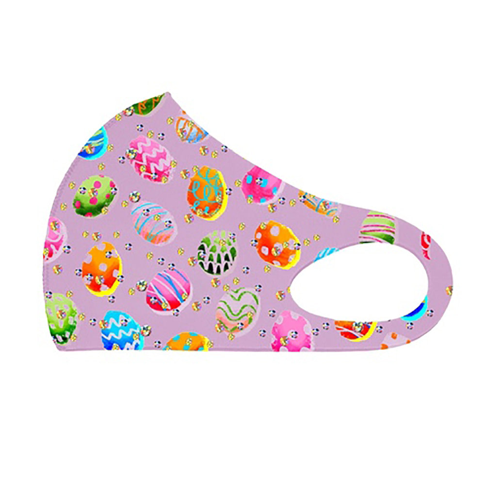 iLLASPARKZ Easter Egg Print Fashion Mask