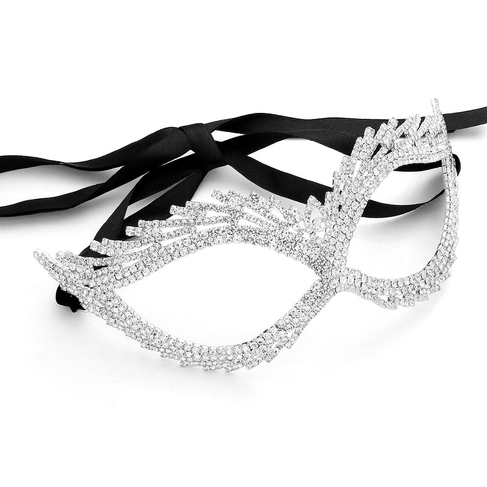 iLLASPARKZ Rhinestone Masquerade Mask