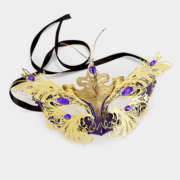 iLLASPARKZ Halloween Butterfly Masquerade Mask