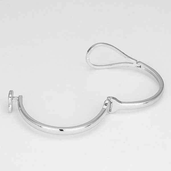 iLLASPARKZ Hinged Heart Toggle Bracelet