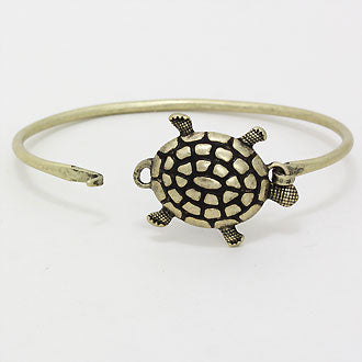 iLLASPARKZ Vintage Metal Turtle Bangle Bracelet