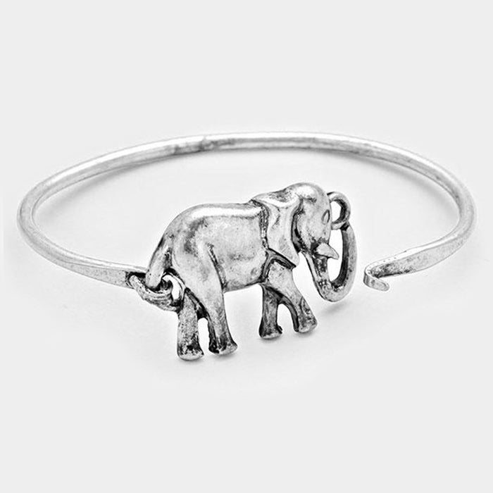 iLLASPARKZ Metal Elephant Hook Bracelet