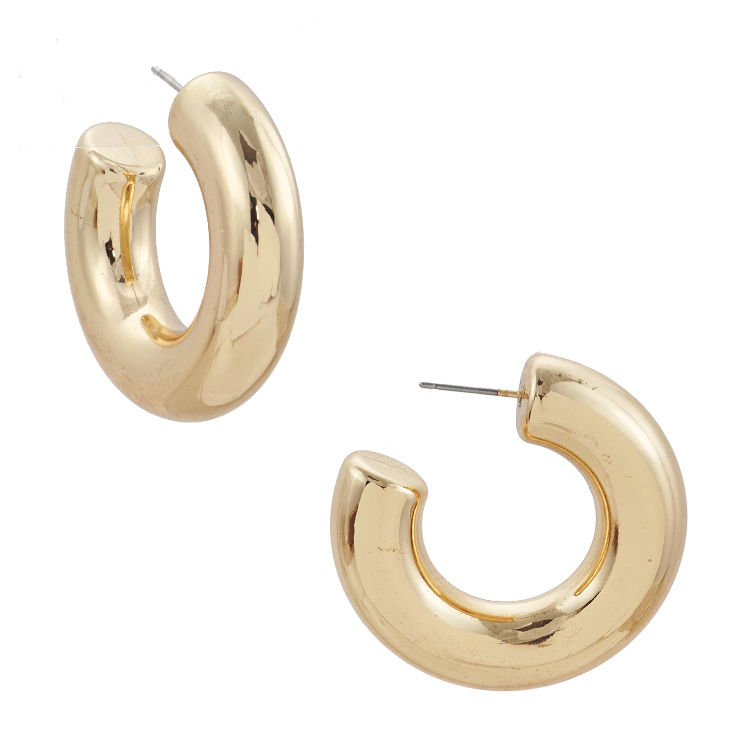 iLLASPARKZ Thick Hoop Earrings