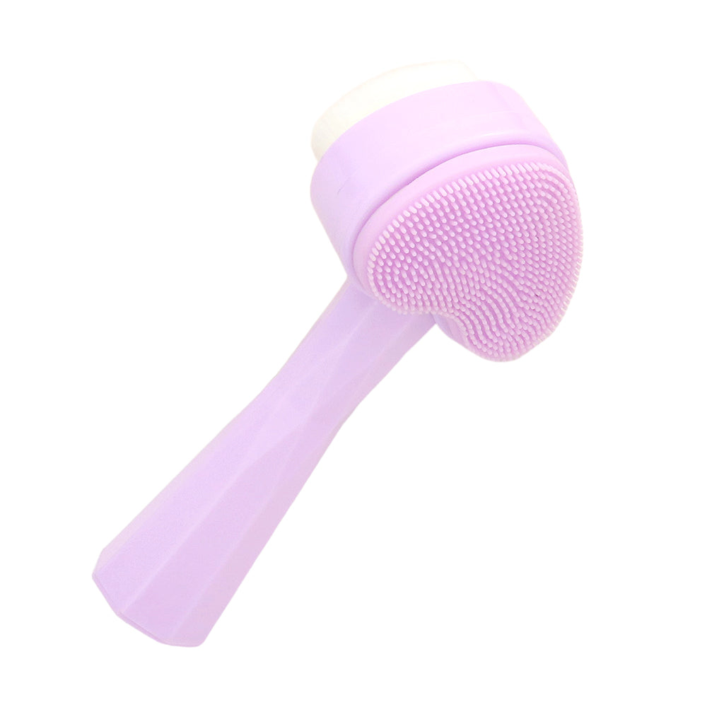 iLLASPARKZ Heart Shaped Double Sided Facial Brush