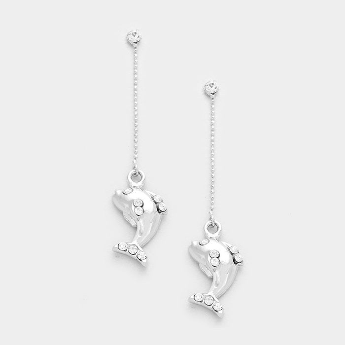 iLLASPARKZ Pisces - Zodiac Sign Dangle Earrings