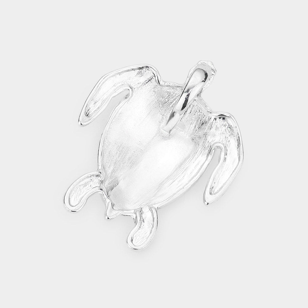 iLLASPARKZ Antique metal turtle pendant set