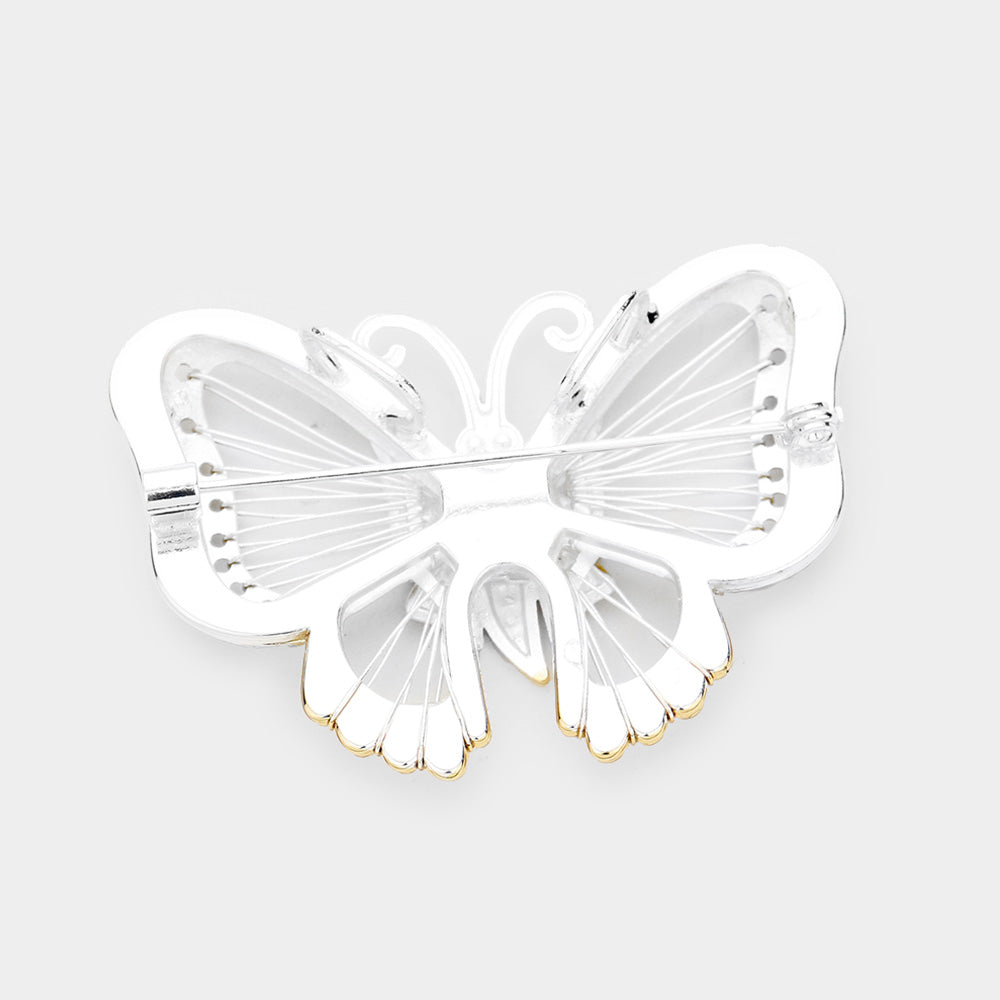 iLLASPARKZ Metal Butterfly Brooch / Pendant