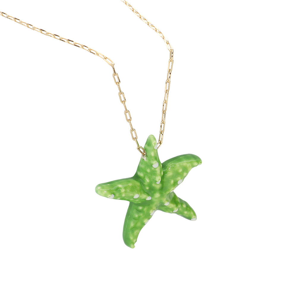 iLLASPARKZ Starfish Pendant Necklace