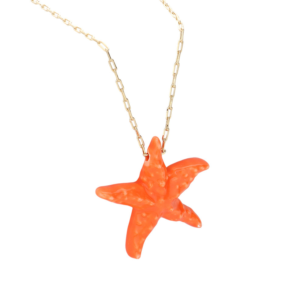 iLLASPARKZ Starfish Pendant Necklace