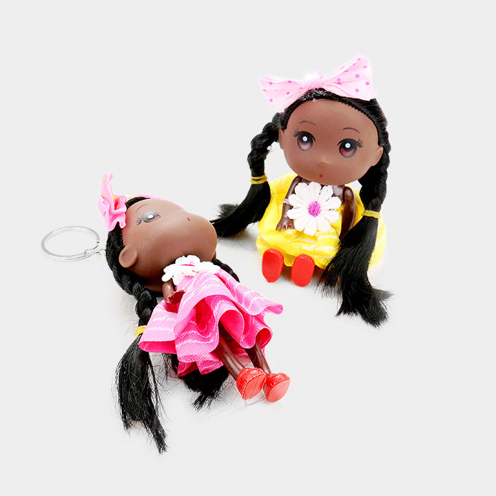 iLLASPARKZ 12PCS - Cute Girl Character Key Chain