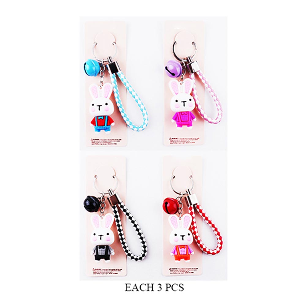 iLLASPARKZ 12PCS - Bunny Keychains