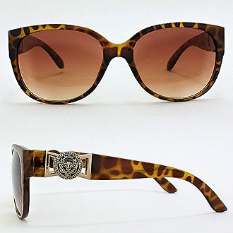 iLLASPARKZ Round Lion Resin Sunglasses