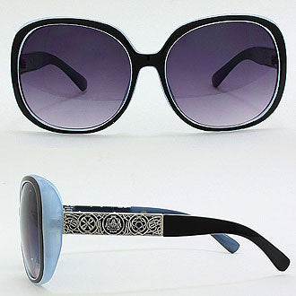 iLLASPARKZ Oversized Lion Filigree Sunglasses