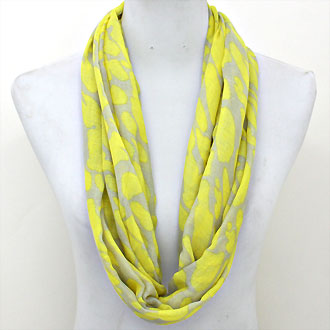 iLLASPARKZ Leopard Polyester Infinity Spring Scarf