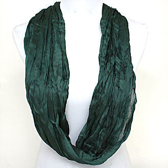 iLLASPARKZ Crinkled Viscose Infinity Spring Scarf