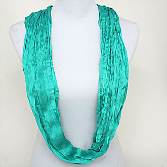 iLLASPARKZ Crinkled Viscose Infinity Spring Scarf