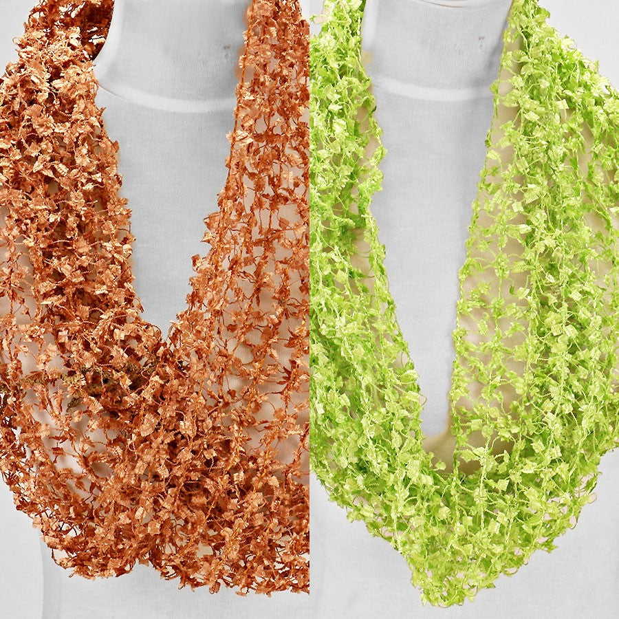 iLLASPARKZ Ombre Meshed Polyester Infinity Scarf