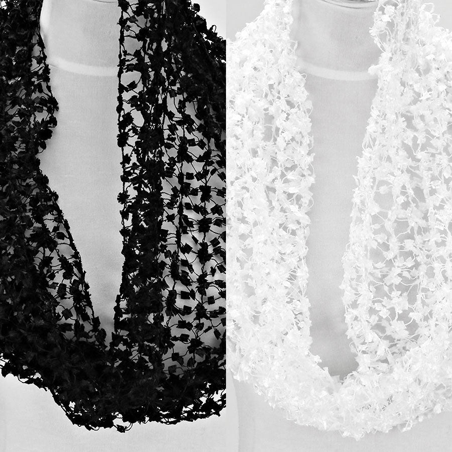 iLLASPARKZ Ombre Meshed Polyester Infinity Scarf