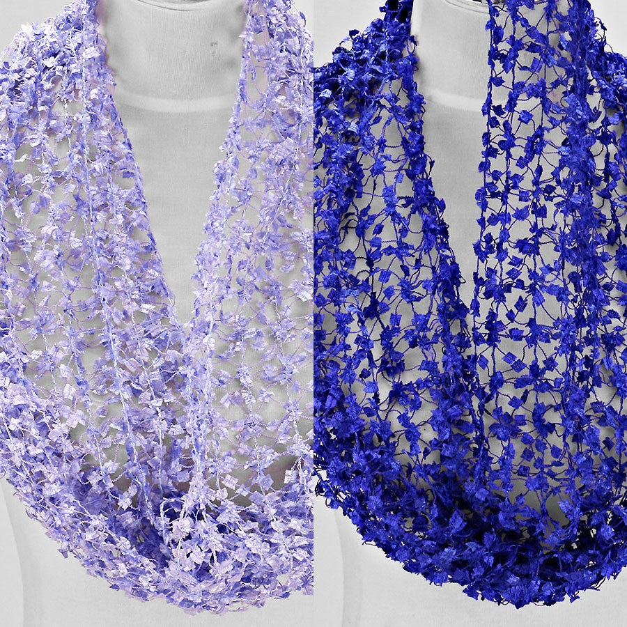 iLLASPARKZ Ombre Meshed Polyester Infinity Scarf