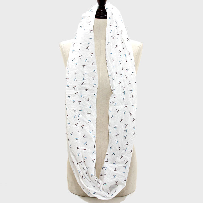 iLLASPARKZ Sailing Boat Infinity Spring Scarf