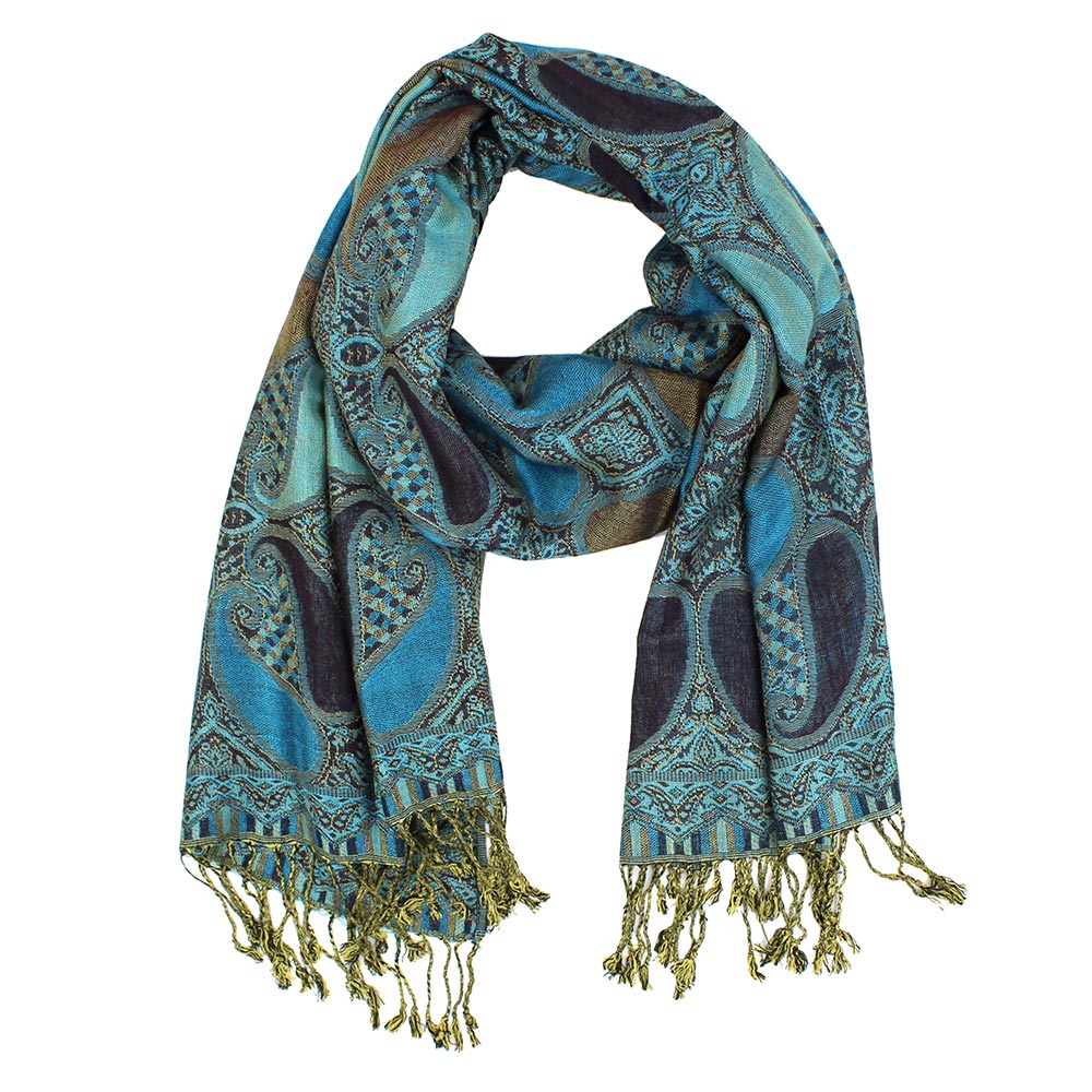 iLLASPARKZ Large Paisley Pashmina Scarf Shawl