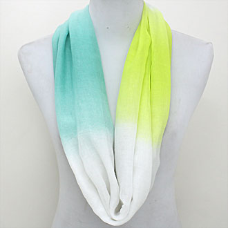 iLLASPARKZ Ombre Polyester Infinity Spring Scarf