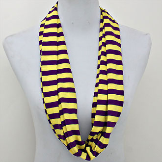 iLLASPARKZ Striped Spring Polyester Infinity Scarf